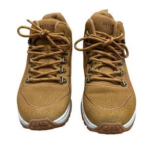 Skechers Uno Trail Boots 6 Wheat Memory Foam Trail Core Utility Style